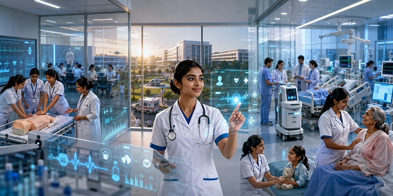 The Future of Nursing in India by 2030: Careers, Technology & Opportunities