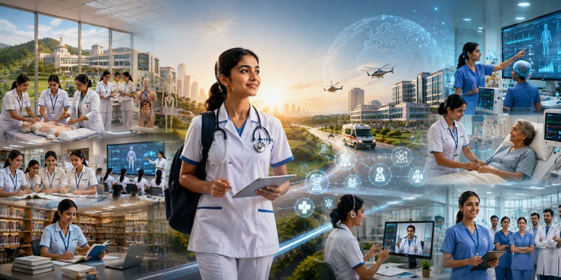 Nursing in 2030: Future Careers, Technology & Emerging Opportunities in India